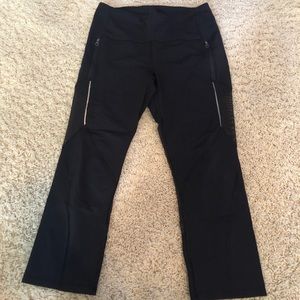 Black Lululemon Crop